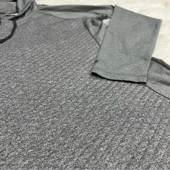 Columbia | Grey Quilted Front Pullover Hoodie Woman’s Large - Picture 2 of 11